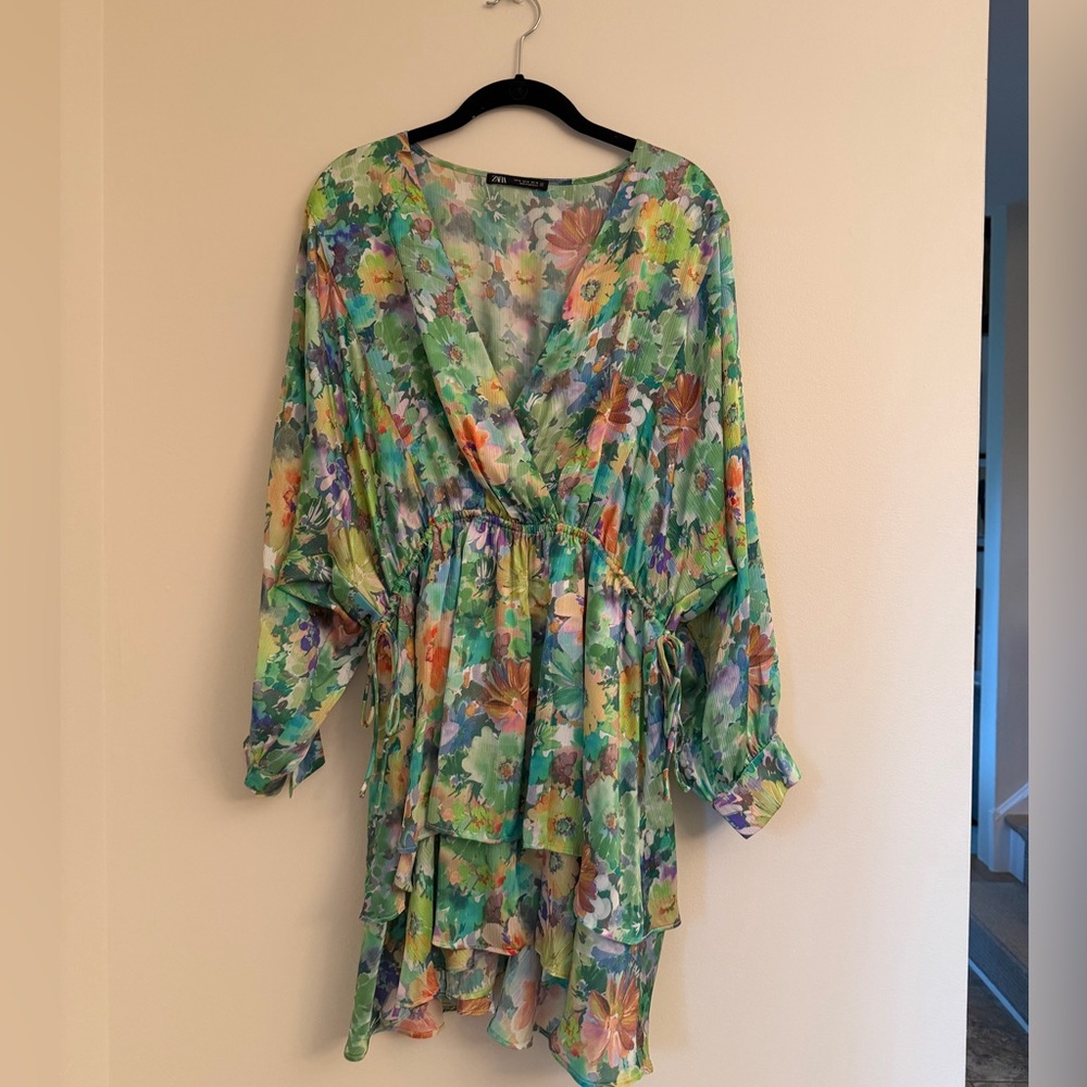 Zara Multicolor Floral dress